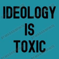 Ideology Is Toxic (in Black Letters) Flat Bill Snapback Cap | Artistshot