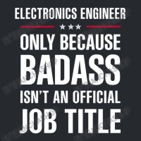 Electronics Engineer Because Badass Isn't A Job Title Flat Bill Snapback Cap | Artistshot