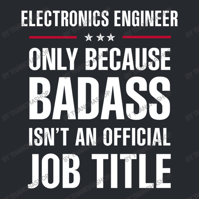 Electronics Engineer Because Badass Isn't A Job Title Flat Bill Snapback Cap by thanchashop | Artistshot