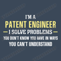 Patent Engineer I Solve Problems Funny Gift Flat Bill Snapback Cap | Artistshot