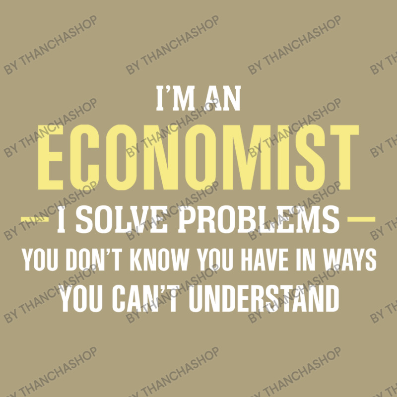 Economist I Solve Problems Funny Gift Flat Bill Snapback Cap by thanchashop | Artistshot