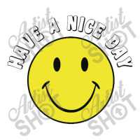 Retro Have A Nice Day Smile Happy Face Debie Paper Bag - 10 X 5 X 13 | Artistshot