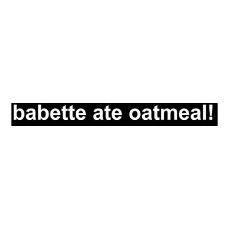 Babette Ate Oatmeal! Gilmore Girls Mart Paper Bag -13 X 7 X 17 | Artistshot