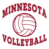 Minnesota Volleyball Classic Pullover Hoodie Take Out Paper Bag - 14 X 10 X 15 1/2 | Artistshot