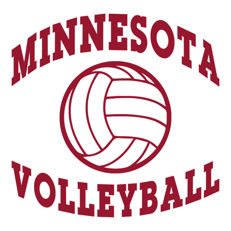 Minnesota Volleyball Classic Pullover Hoodie Take Out Paper Bag - 14 X 10 X 15 1/2 | Artistshot