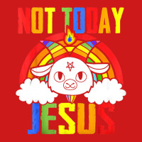 Not Today Jesus Unicorn Satan Goat Satanic Rainbow Satanism Tank Top Baseball Cap | Artistshot