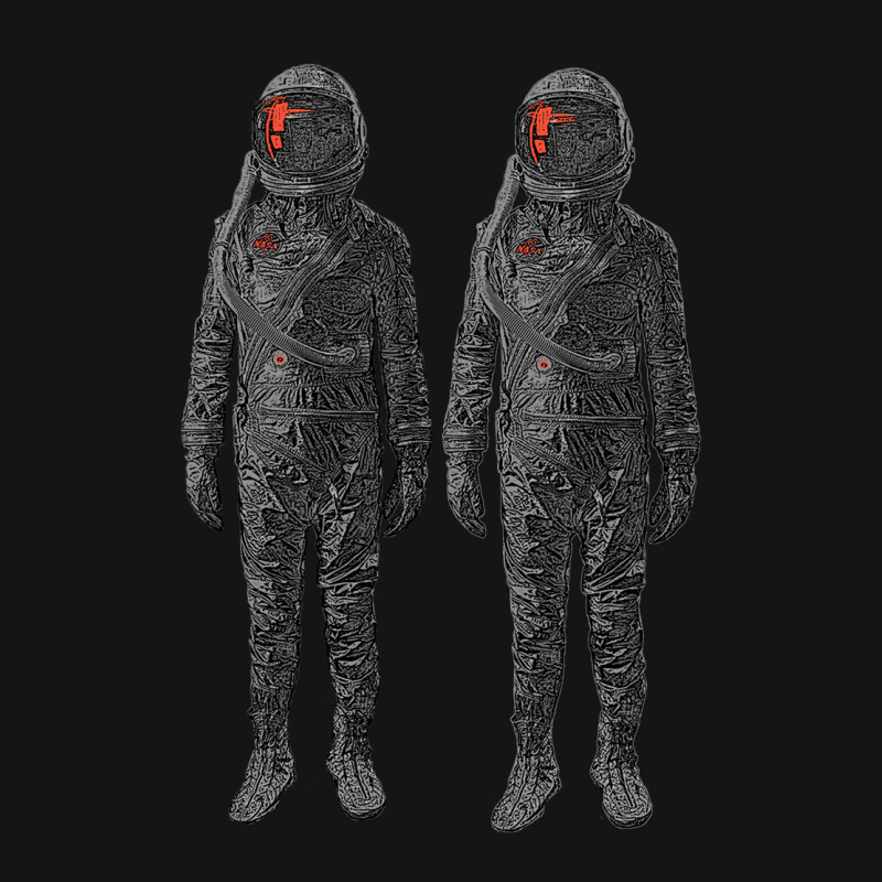 Astronaut Twins Mesh cap by joyo bobs | Artistshot