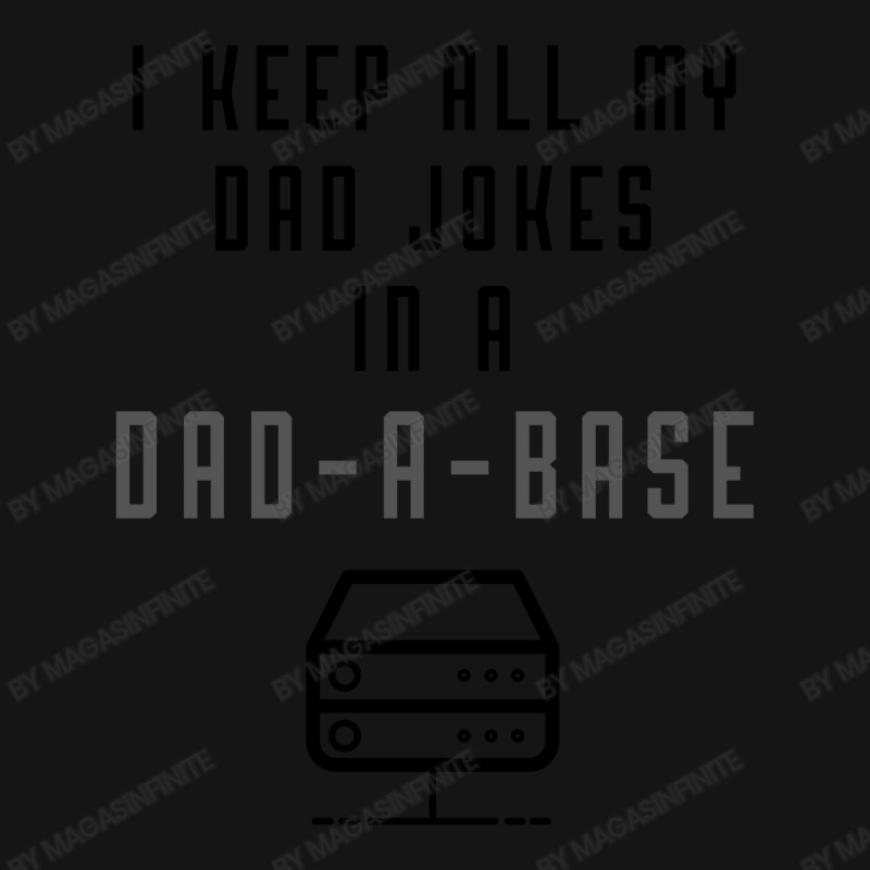 I Keep All My Dad Jokes In A Dad-a-base | Bad Pun | Father's Day Gift Mesh cap by Magasinfinite | Artistshot