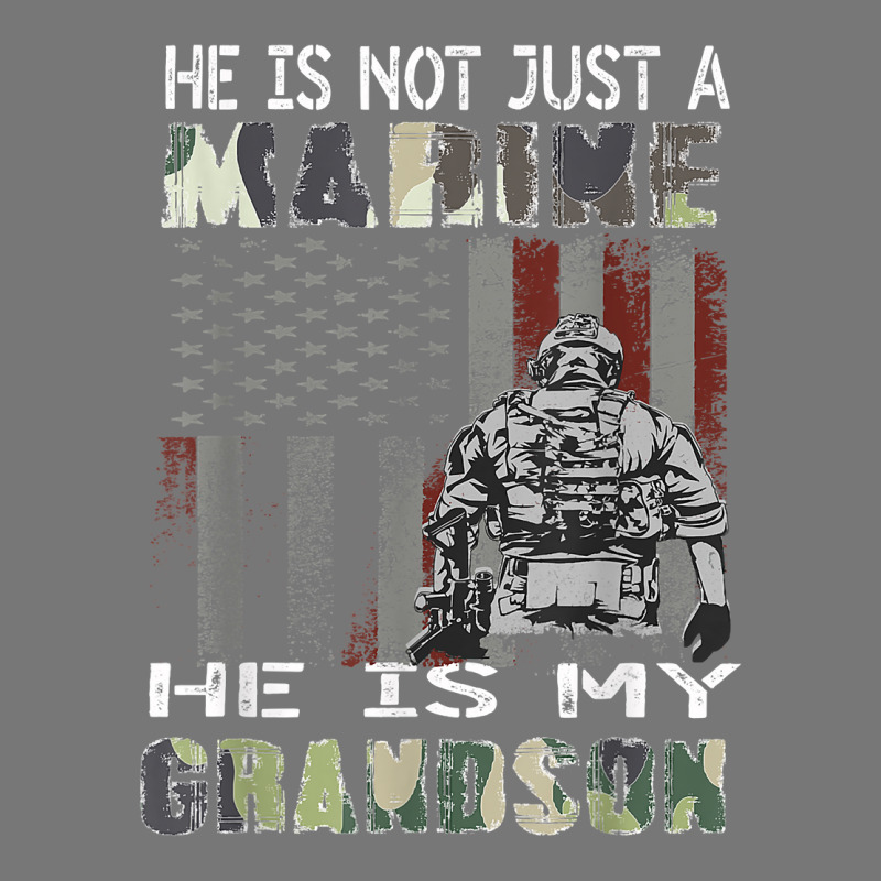 Proud Of My Grandson Is A Marine Shirt Proud Grandma Grandpa T Shirt Camo Snapback | Artistshot