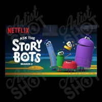 Ask The Storybots Flat Bill Snapback Cap | Artistshot