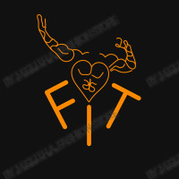 Fitness Oval Patch | Artistshot