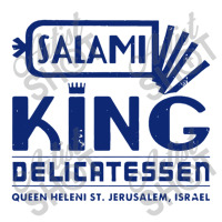 Salami King Jewish Deli T Shirt Jerusalem Israel T Shirt Delicatessen Cub Paper Bag - 8 X 4 1/2 X 10 1/4 | Artistshot