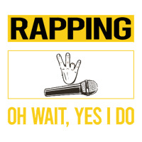 Rapping T Shirtfunny Yes I Do Rapping Rap Rapper T Shirt Star Paper Bag - 13 X 7 X 13 | Artistshot