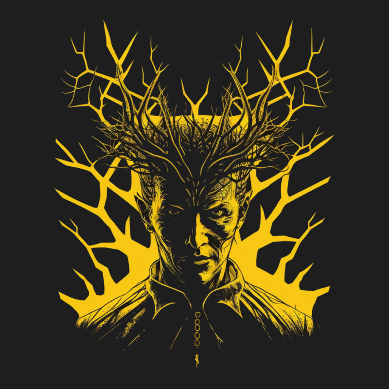 Yellow King Classic T-shirt by fenixhorror | Artistshot