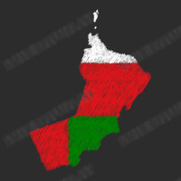 Oman Map Flag Drawing Line Art Baseball Cap | Artistshot