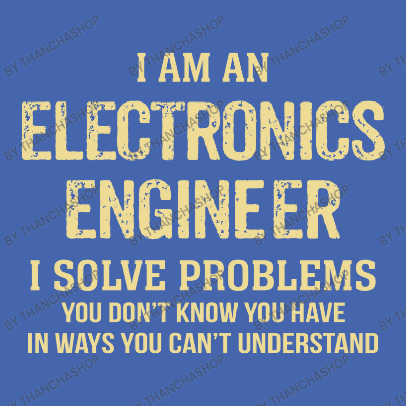 I'm An Electronics Engineer I Solve Problems. Funny Gift Mesh cap by thanchashop | Artistshot