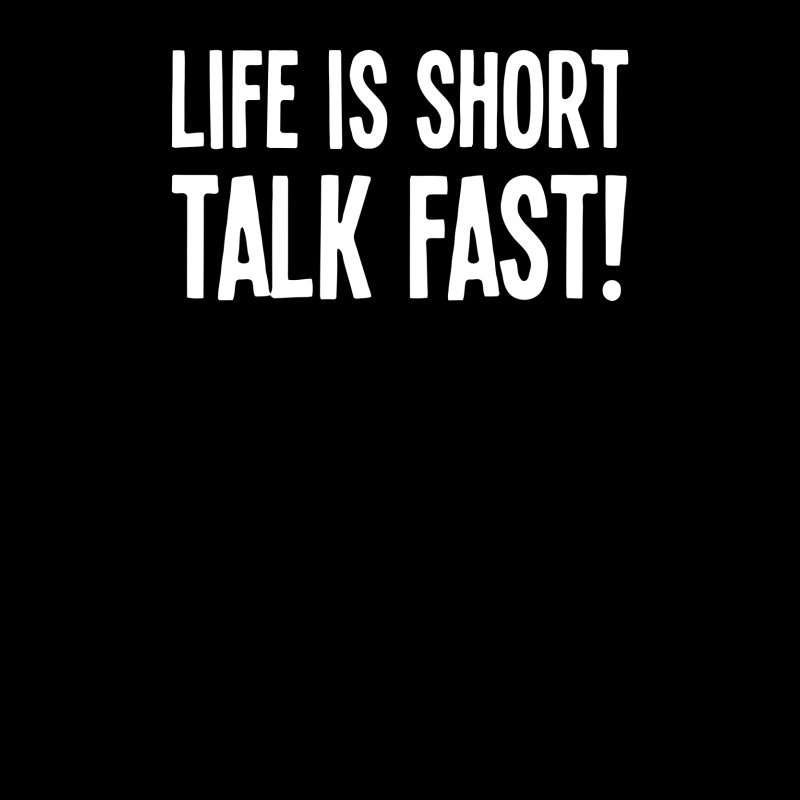 Funny Life Is Short Talk Fast Weekender Totes | Artistshot