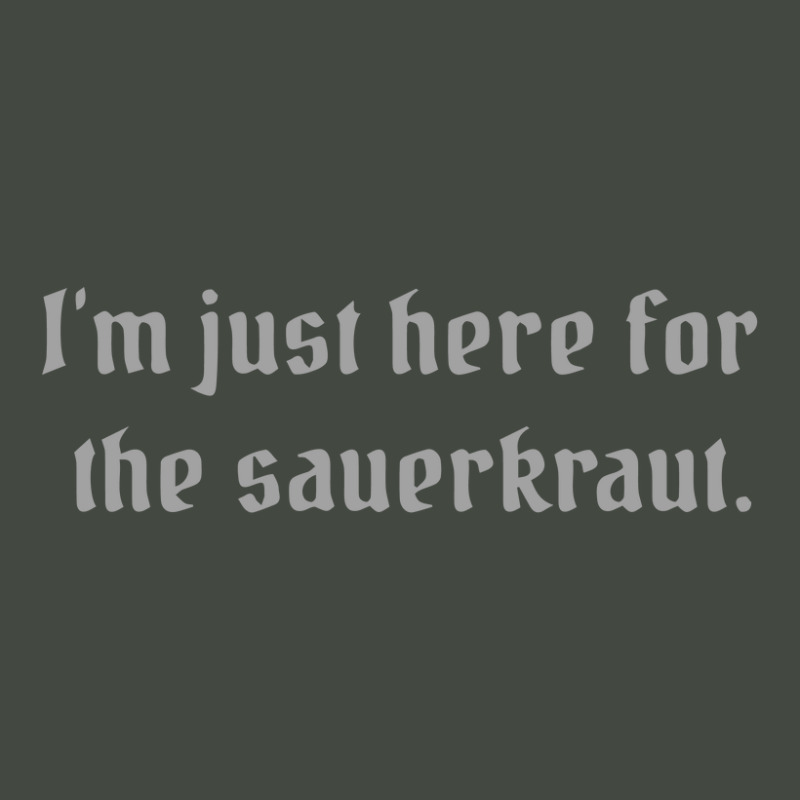 I'm Just Here For The Sauerkraut Trucker Cap by afroiani | Artistshot