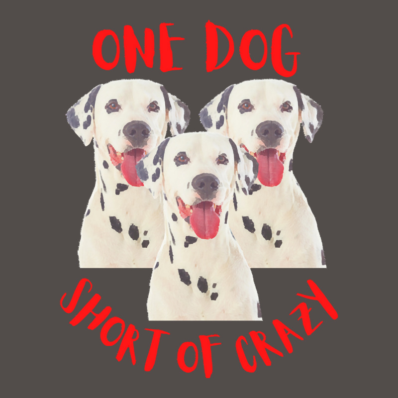 One Dog Short Of Crazy T  Shirtone Dog Short Of Crazy T  Shirt (14) Flat Bill Snapback Cap | Artistshot