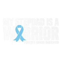 My Stepdad Is A Warrior Prostate Cancer Awareness Premium T Shirt Debie Paper Bag - 10 X 5 X 13 | Artistshot