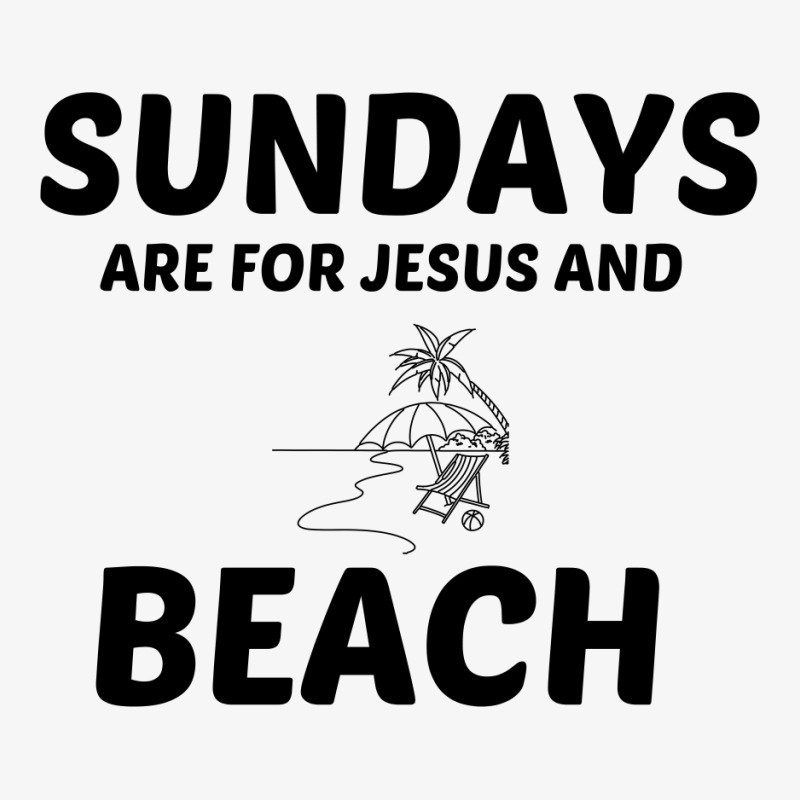 Beach And Jesus Sunday Champion Hoodie | Artistshot