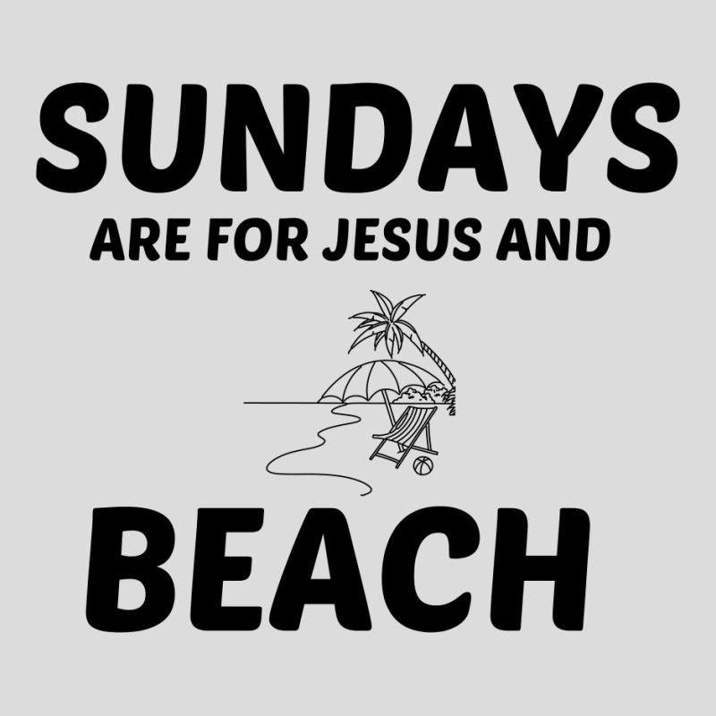 Beach And Jesus Sunday Men's Polo Shirt | Artistshot