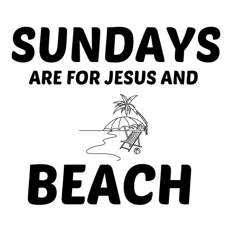 Beach And Jesus Sunday Long Sleeve Shirts | Artistshot