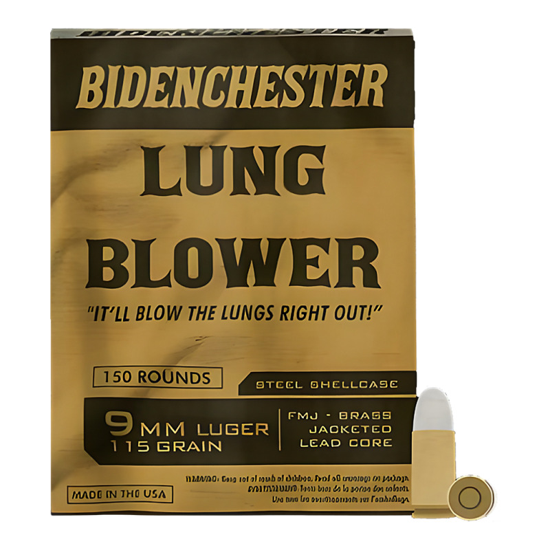 Bidenchester Lung Blower It'll Blow The Lings Right Out Tank Top Vogue Paper Bag - 16 X 6 X 12 | Artistshot