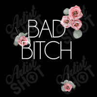 Salty Floral Bad Bitch Flower Swear Words Adjustable Cap | Artistshot