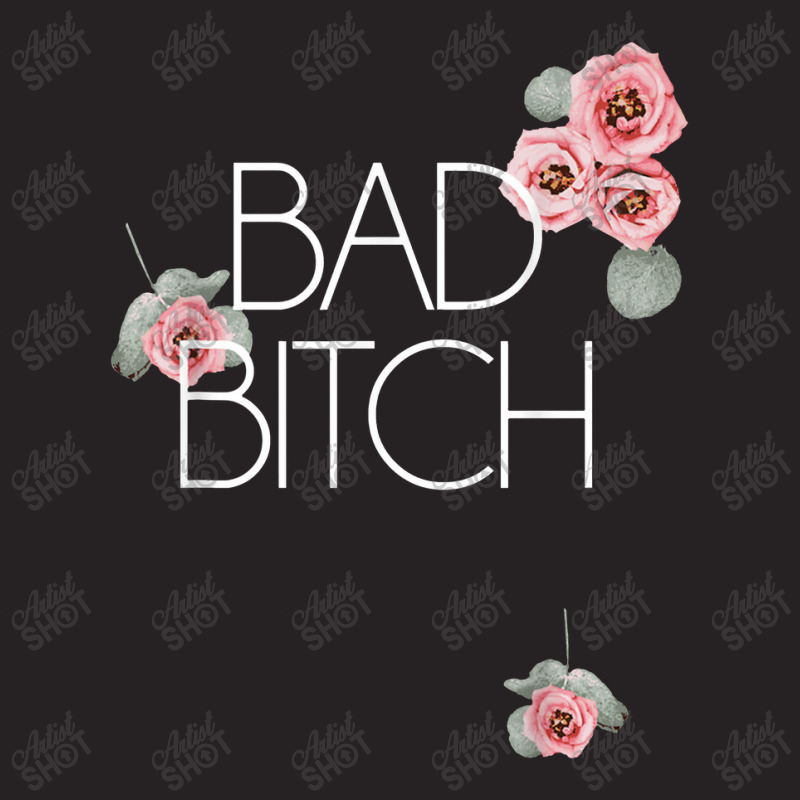 Salty Floral Bad Bitch Flower Swear Words Vintage Cap | Artistshot