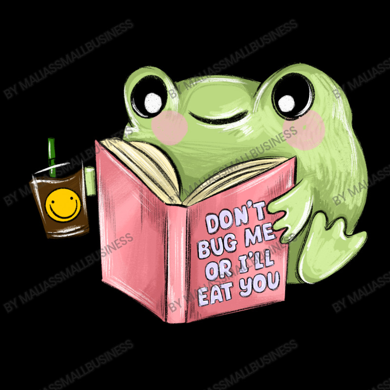 Dont Bug Me Or ı Will Eat You V-Neck Tee by MaliasSmallBusiness | Artistshot