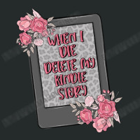 When I Die Delete My Kindle History Women's Triblend Scoop T-shirt | Artistshot