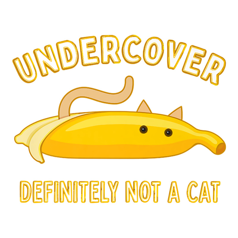 Undercover Definitely Not A Cat Funny Banana Lover Kitty Premium Debie Paper Bag - 10 X 5 X 13 | Artistshot