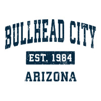 Bullhead City Arizona Az Vintage Sports Design Navy Print Pullover Hoo Jumbo Paper Bag - 18 X 7 X 18 3/4 | Artistshot