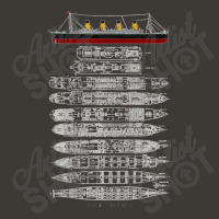 Titanic Ship Section Plan T Shirt Gift Bucket Hat | Artistshot