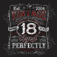 Vintage 2004 Limited Edition Shirt 18 Year Old 18th Birthday T-shirt | Artistshot