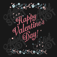 Happy Valentine Days Love Pink Flannel Shirt | Artistshot