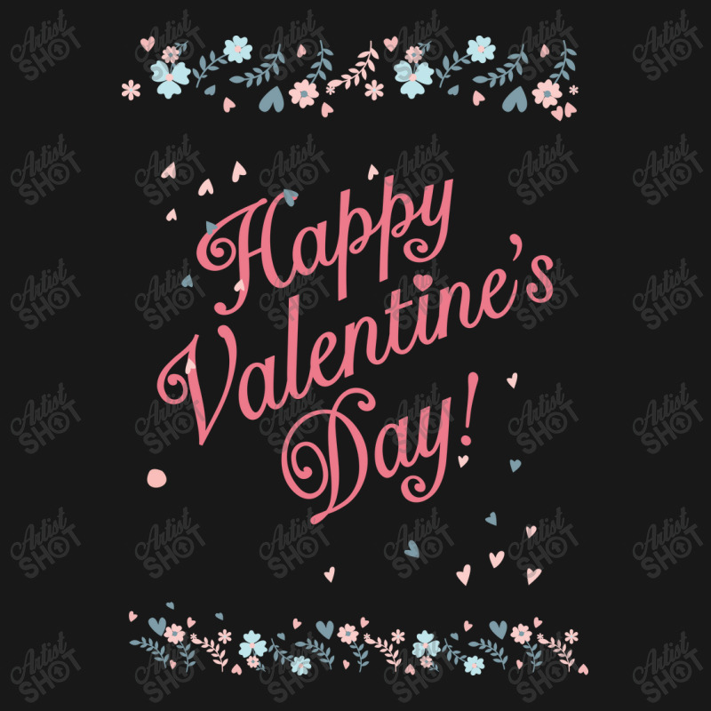 Happy Valentine Days Love Pink Flannel Shirt | Artistshot