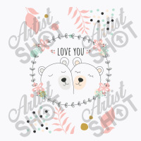 Happy Valentine's Love You With Animal Cute T-shirt | Artistshot