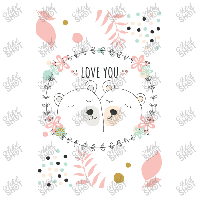 Happy Valentine's Love You With Animal Cute Debie Paper Bag - 10 X 5 X 13 | Artistshot