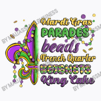 Mardi Gras Parades Beads French Quarter Beignets K T-shirt | Artistshot