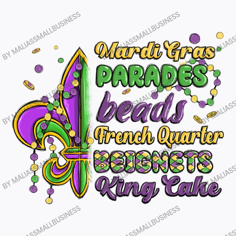 Mardi Gras Parades Beads French Quarter Beignets K T-shirt | Artistshot