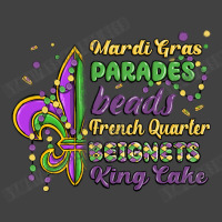 Mardi Gras Parades Beads French Quarter Beignets K Vintage T-shirt | Artistshot