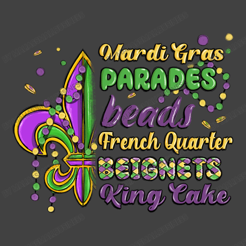 Mardi Gras Parades Beads French Quarter Beignets K Vintage T-shirt | Artistshot