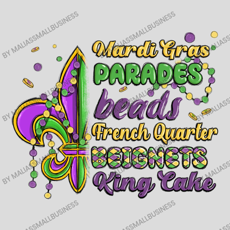 Mardi Gras Parades Beads French Quarter Beignets K Men's Polo Shirt | Artistshot