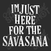 I'm Just Here For The Savasana Yoga T Shirt Shavasana Pose Baseball Cap | Artistshot