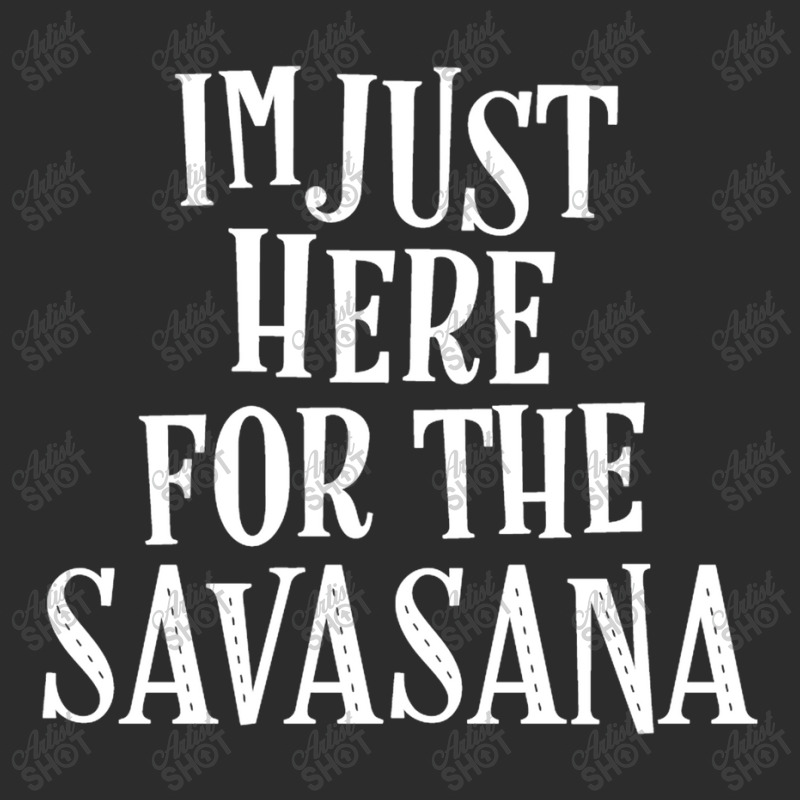 I'm Just Here For The Savasana Yoga T Shirt Shavasana Pose Baseball Cap by diegomicel | Artistshot