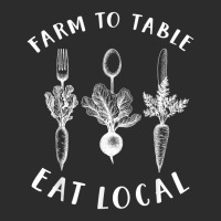 Farmers Market Eat Local Organic Food Veggie Gardeners Vegan Baseball Cap | Artistshot