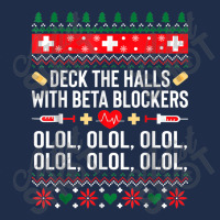 Deck The Halls With Beta Blockers Nurse Christmas Ugly Xmas Baseball Cap | Artistshot