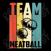 Vintage Rettro Team Meatball Funny V-neck Tee | Artistshot